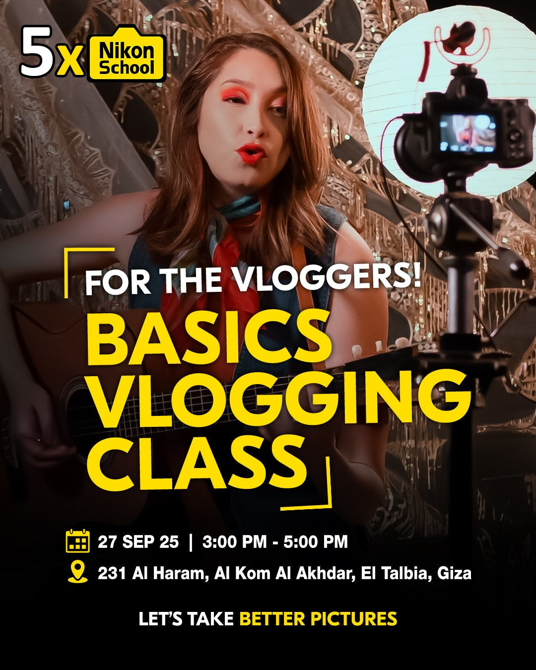 Basics Vlogging Class