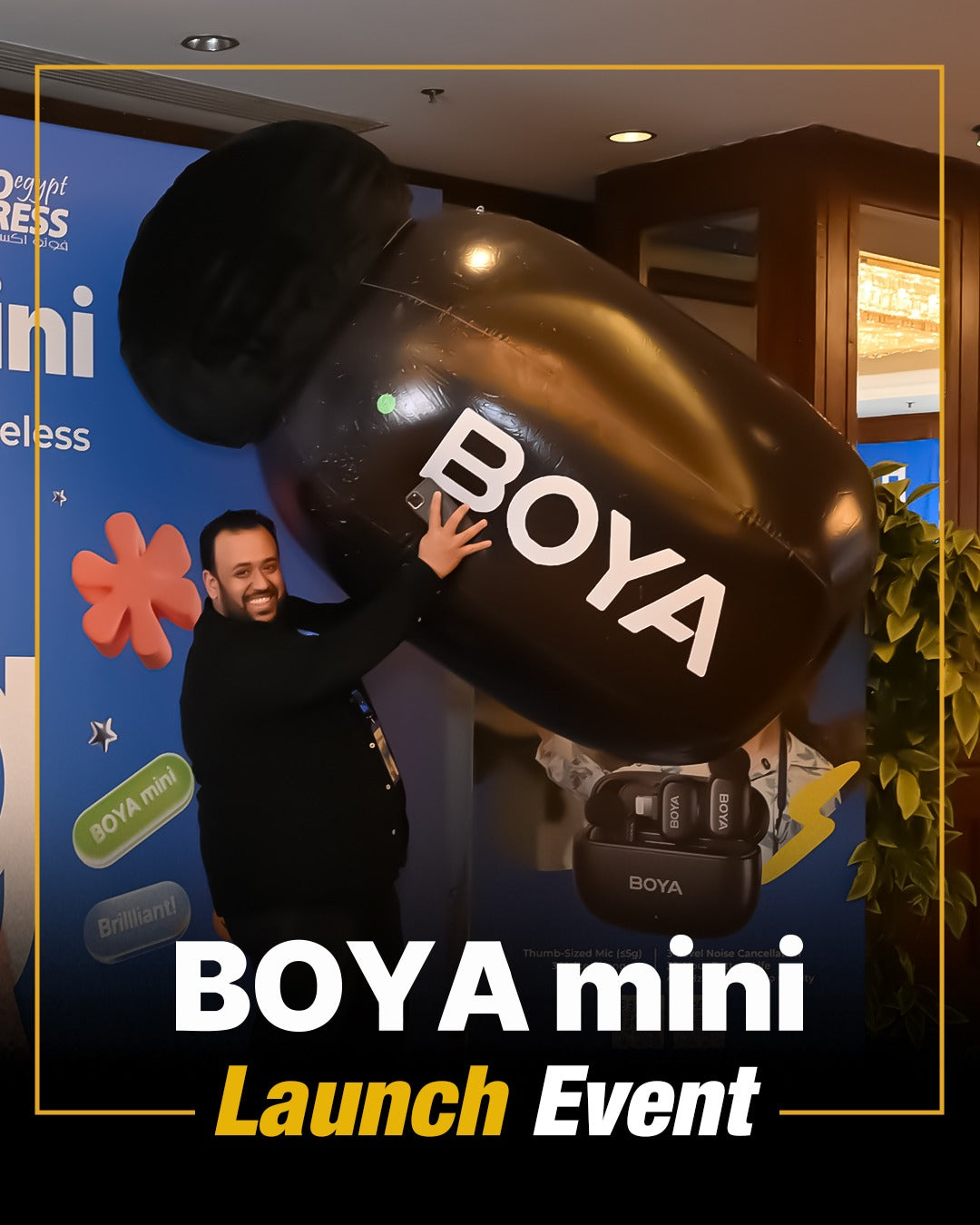Boya Mini Launch Event – Fotoexpress Egypt