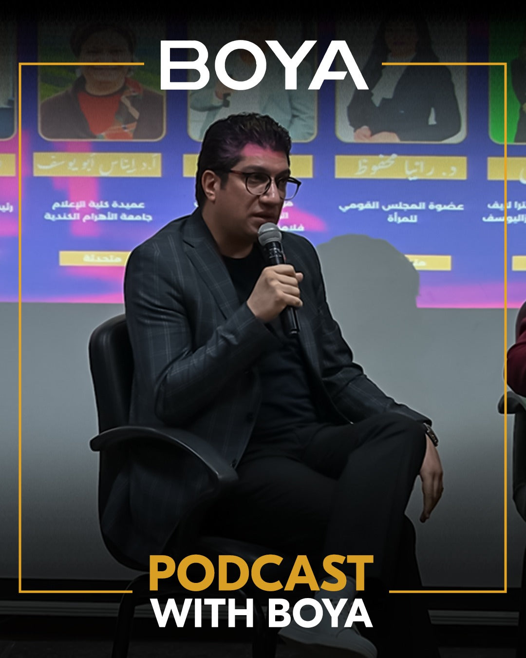 Podcast Festival with Boya at the Canadian University