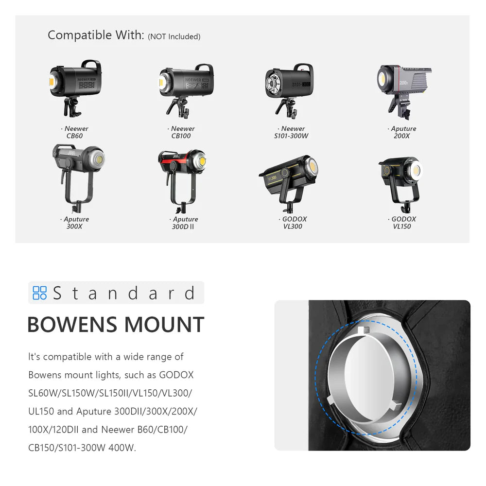 FX Studio Bowens Mount Softbox 60x90cm - PL Series