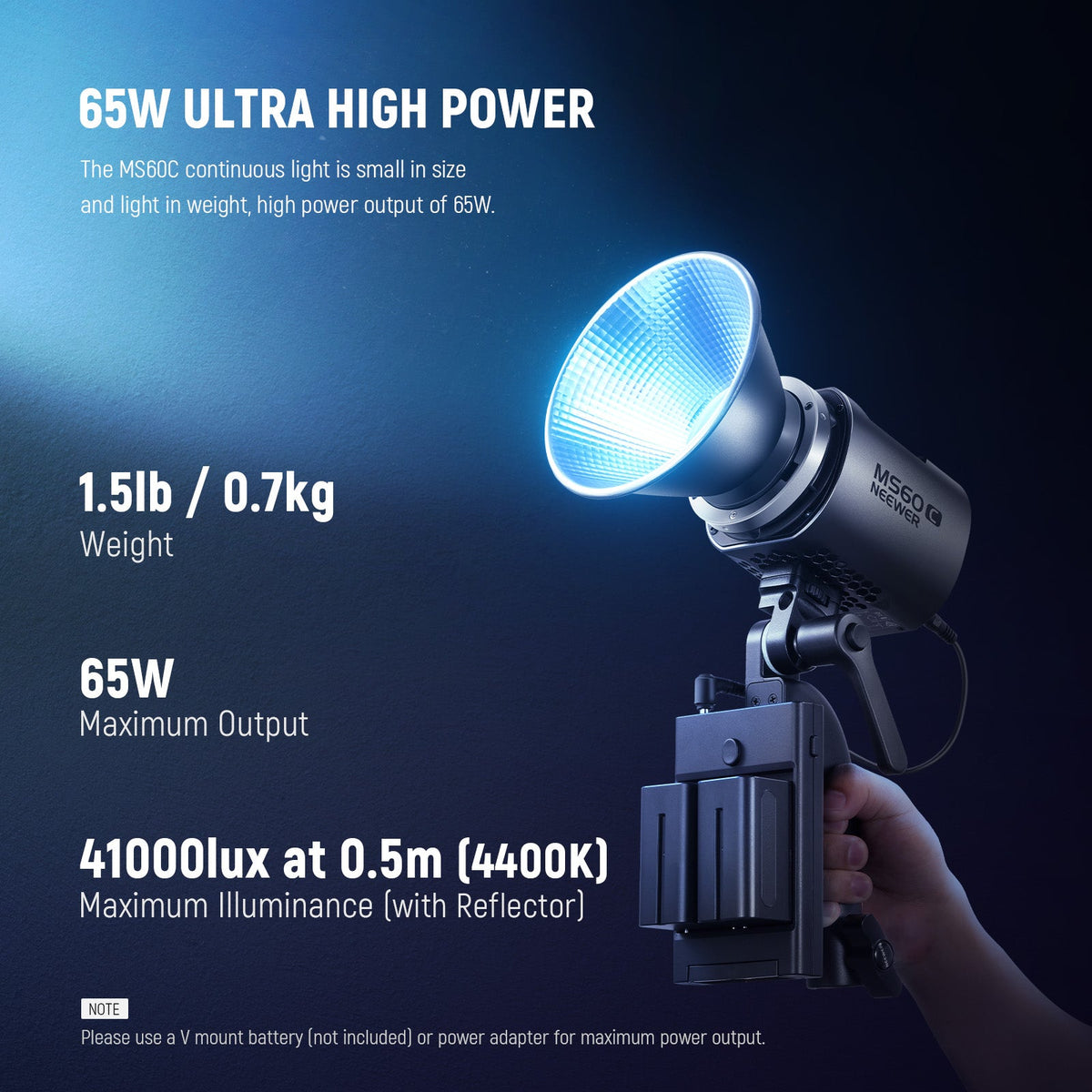 NEEWER MS60C RGB LED Video Light
