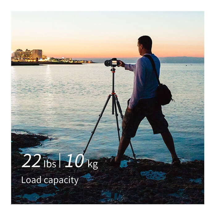 K&F SA254M2 DSLR Camera Tripod with Monopod and Ball Head Kit