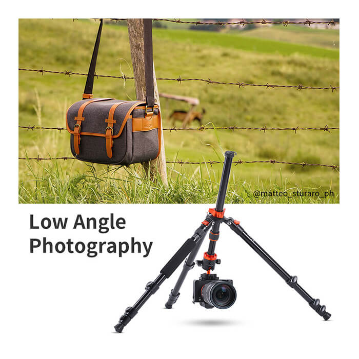 K&F SA254M2 DSLR Camera Tripod with Monopod and Ball Head Kit