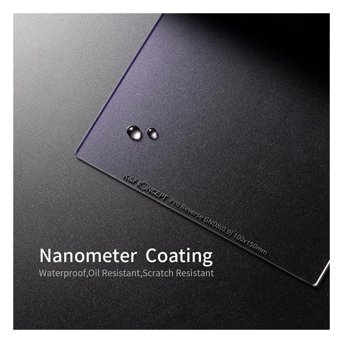 K&F SJ52 GND8 100x150mm Reverse Graduated ND Filter