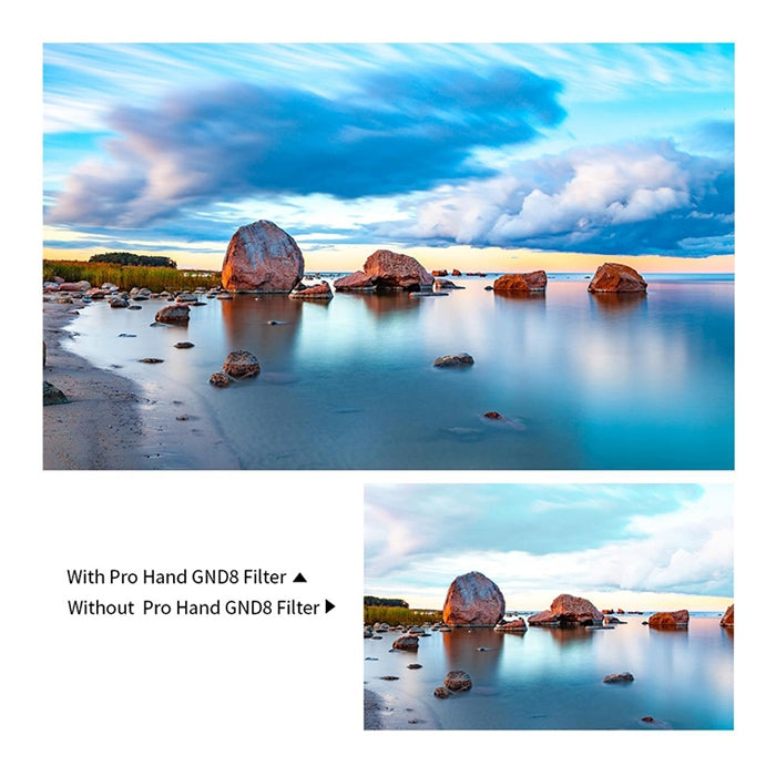 K&F SJ53 GND8 100x150mm GND MC Filter Multi-Coated Optical Glass