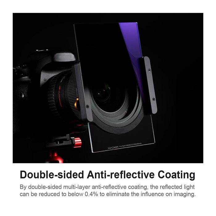 K&F SJ53 GND8 100x150mm GND MC Filter Multi-Coated Optical Glass