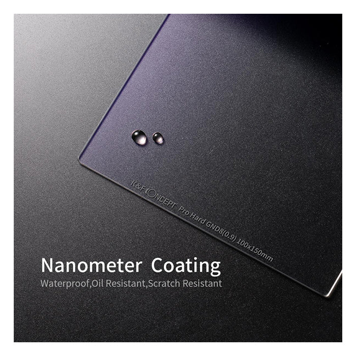 K&F SJ53 GND8 100x150mm GND MC Filter Multi-Coated Optical Glass