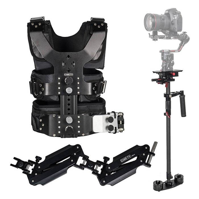 CAME-TV DSLR Rig Camera Video Stabilizer Kit L120L4A