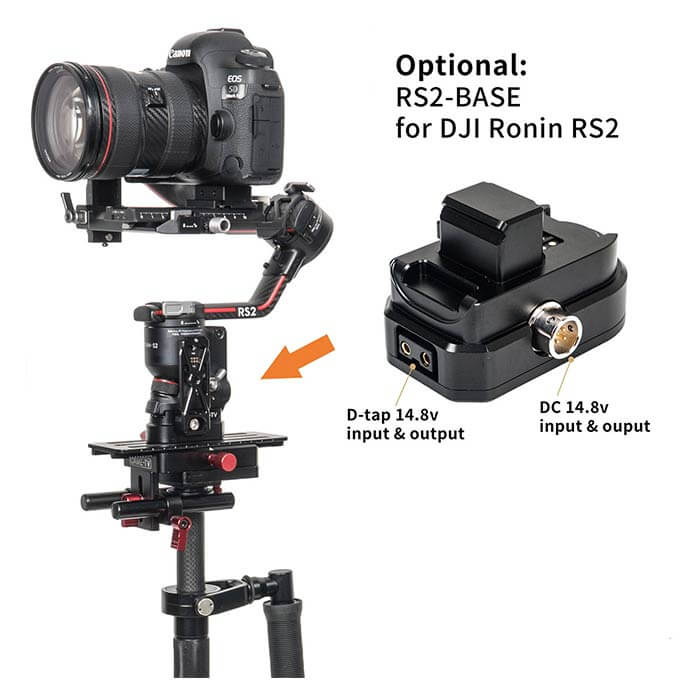 CAME-TV DSLR Rig Camera Video Stabilizer Kit L120L4A