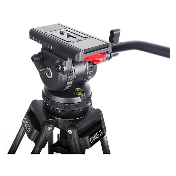 CAME-TV 15T Pro Carbon Tripod For RED EPIC Cage DSLR Rigs