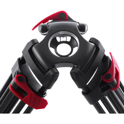 CAME-TV 10 KG Aluminum Fiber Video Tripod With Fluid Bowl Head And Spreader TP-605A