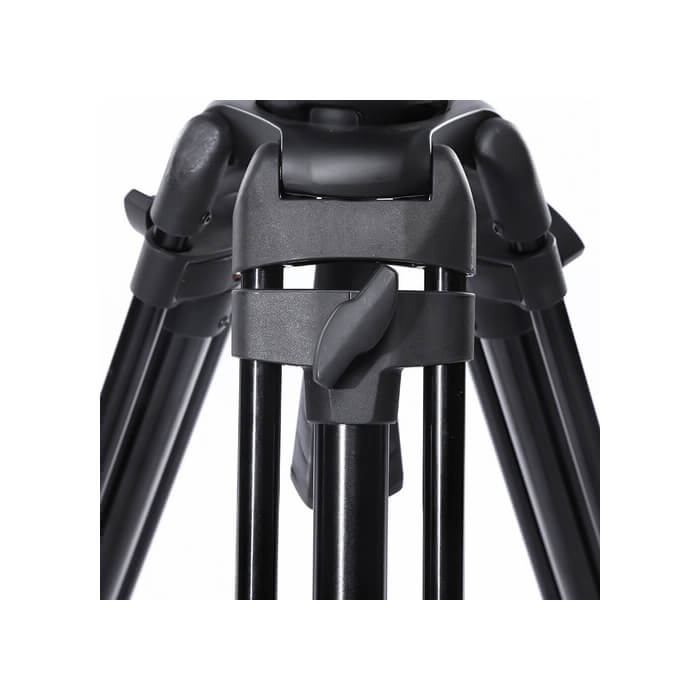 CAME-TV Aluminum Fiber Video Tripod With Fluid Bowl Head