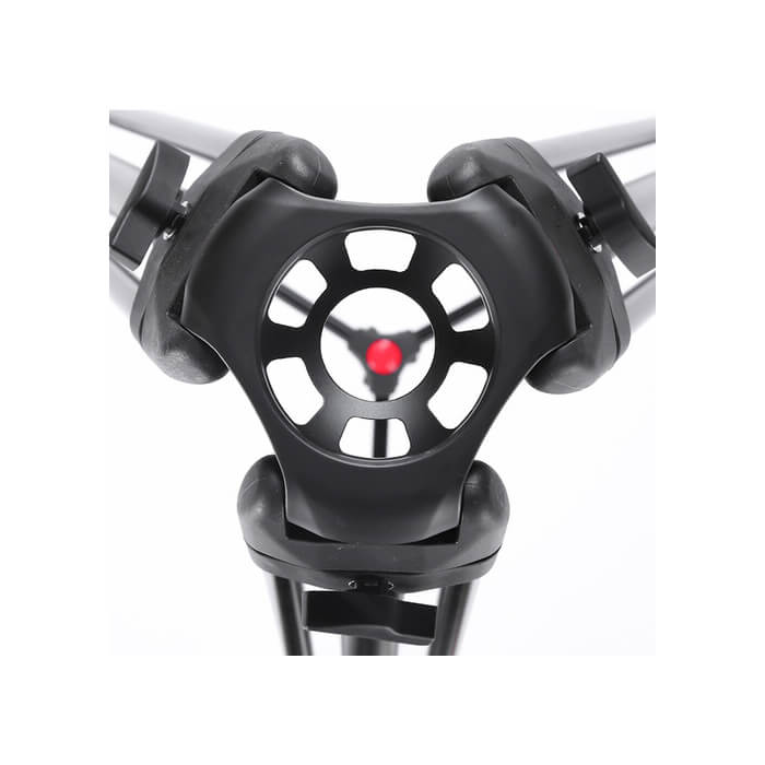 CAME-TV Aluminum Fiber Video Tripod With Fluid Bowl Head