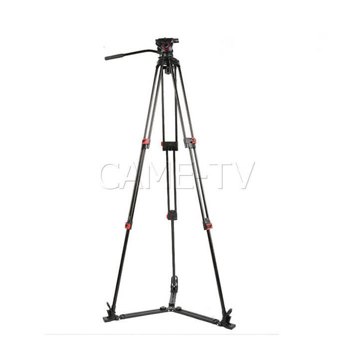 CAME-TV 15 KG Aluminum Video Tripod With Fluid Bowl Head Max Load TP609A