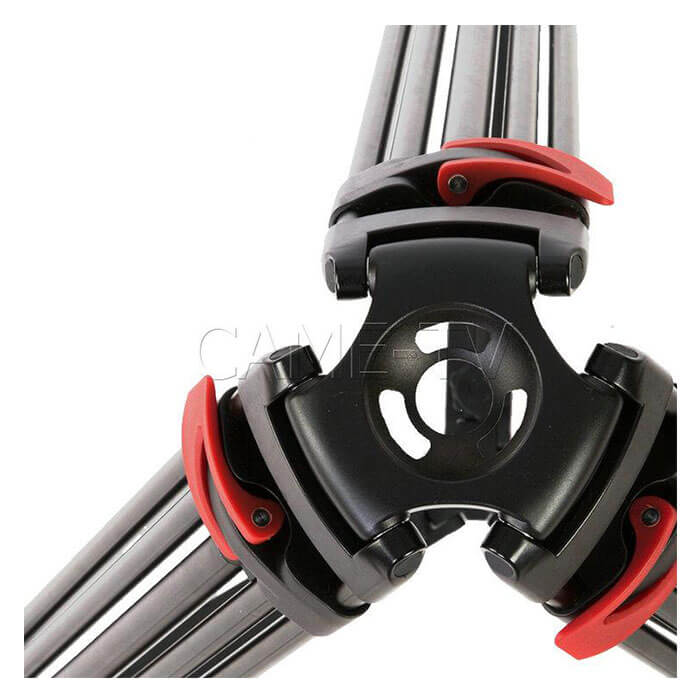 CAME-TV 15 KG Aluminum Video Tripod With Fluid Bowl Head Max Load TP609A