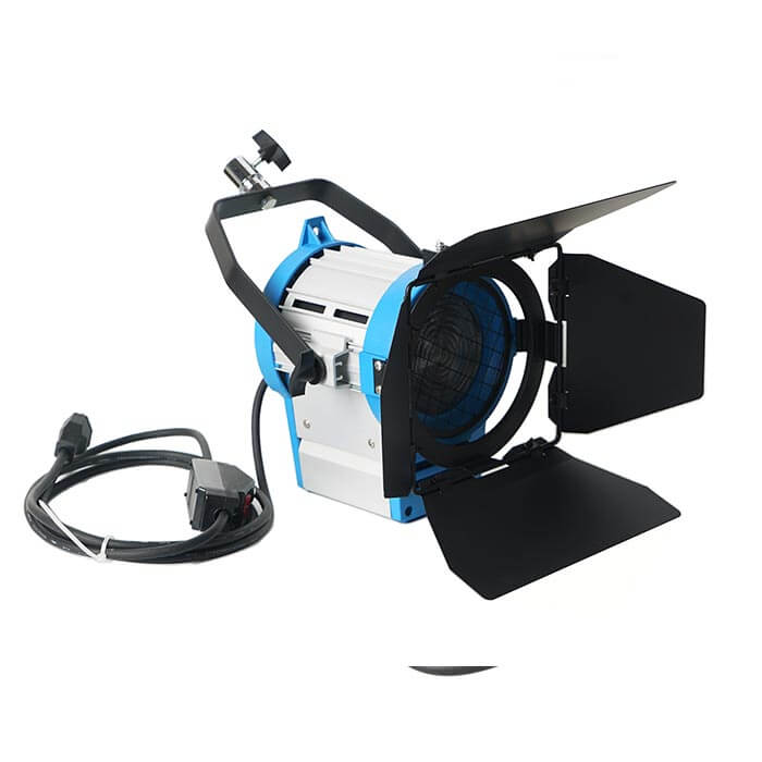 CAME-TV Pro 1000W Fresnel Tungsten Light with Built-In Dimmer Control