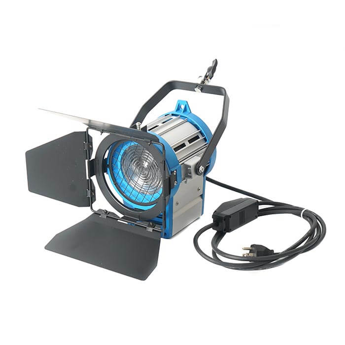 CAME-TV Pro 1000W Fresnel Tungsten Light with Built-In Dimmer Control
