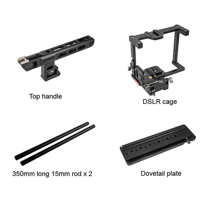 CAME-TV DSLR Cage Rig Kit ZBTL01