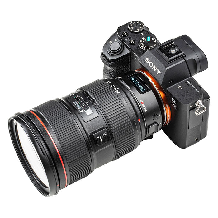 Viltrox Mark V EF-E5 Canon EF Lens to Sony E-Mount Body Adapter with OLED Screen