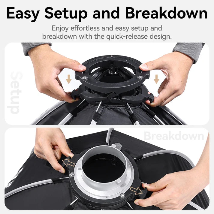 Ulanzi 60cm Octagonal Softbox with Bowens Mount L067