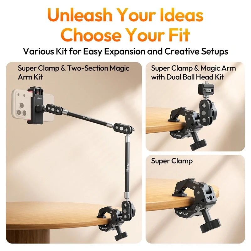 Ulanzi CO78 Super Clamp Magic Arm Kit