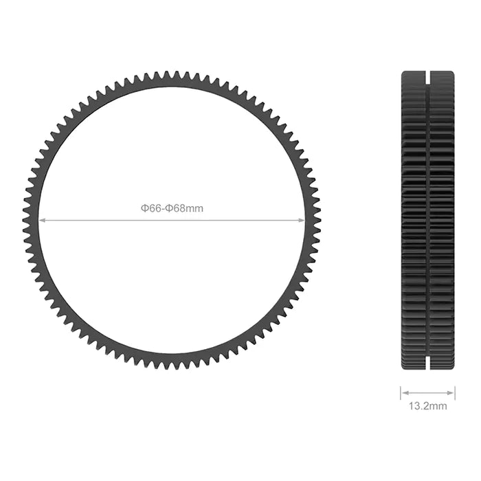 SmallRig Seamless Focus Gear Ring 66-68mm