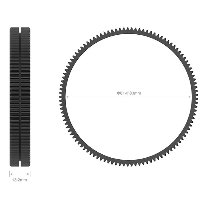 SmallRig Seamless Focus Gear Ring 81-83mm