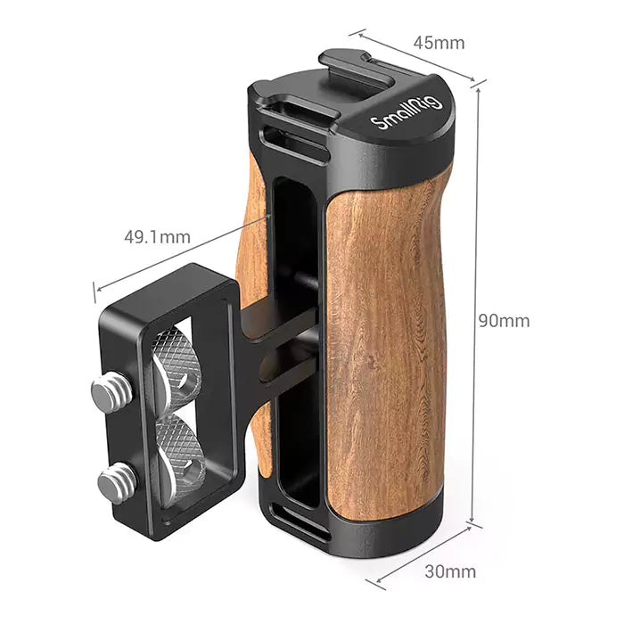 SmallRig Wooden Mini Side Handle
