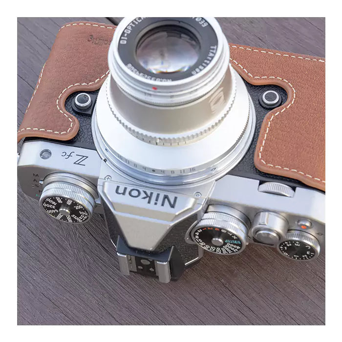 SmallRig Leather Half Case with Shoulder Strap for Nikon Zfc