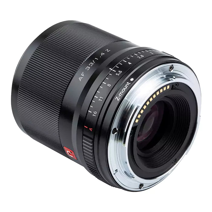 The Viltrox AF 33mm for Nikon Z F1.4 is a normal-length prime lens designed for Nikon Z-mount mirrorless cameras.