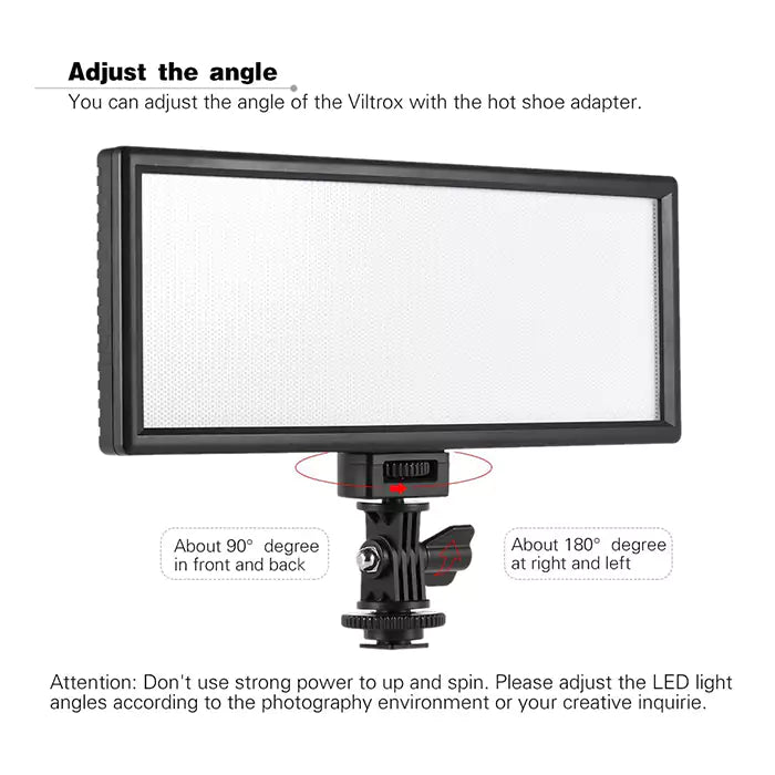 Viltrox L132T Bi-Color LED Video Light