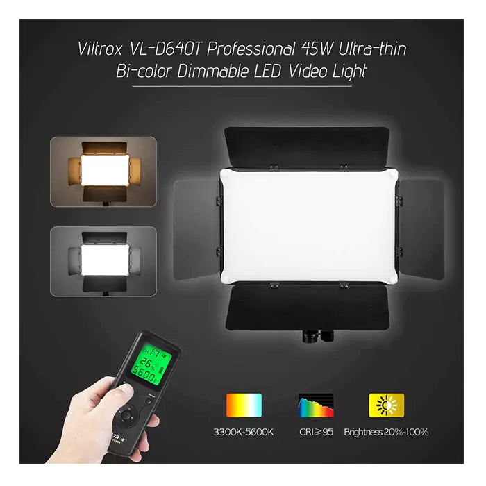 Viltrox VL-D640T Bi-Color LED Light Panel