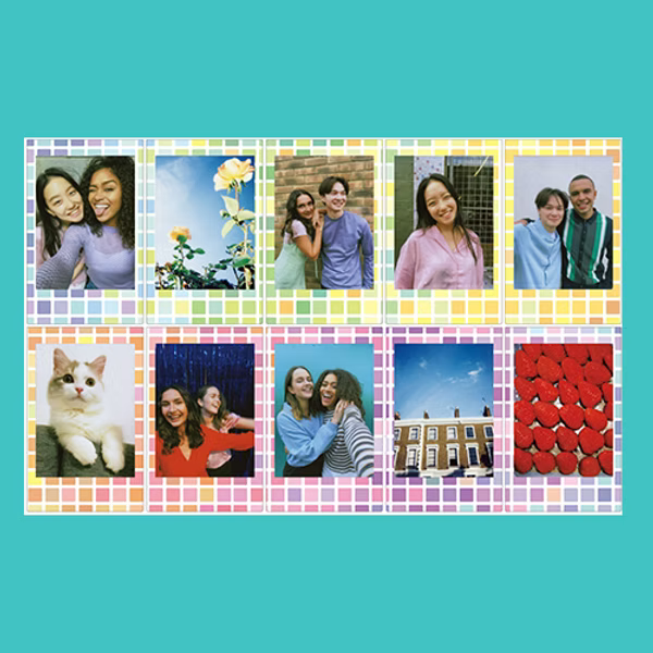 FUJIFILM Instax mini Stained Glass Film {10 Exposures}