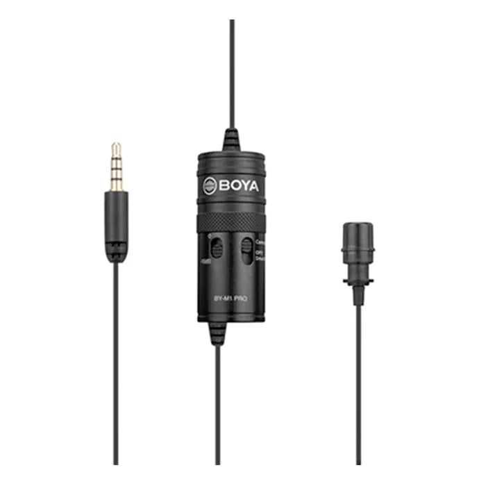 BOYA BY-M1 Pro Omnidirectional Lavalier Microphone