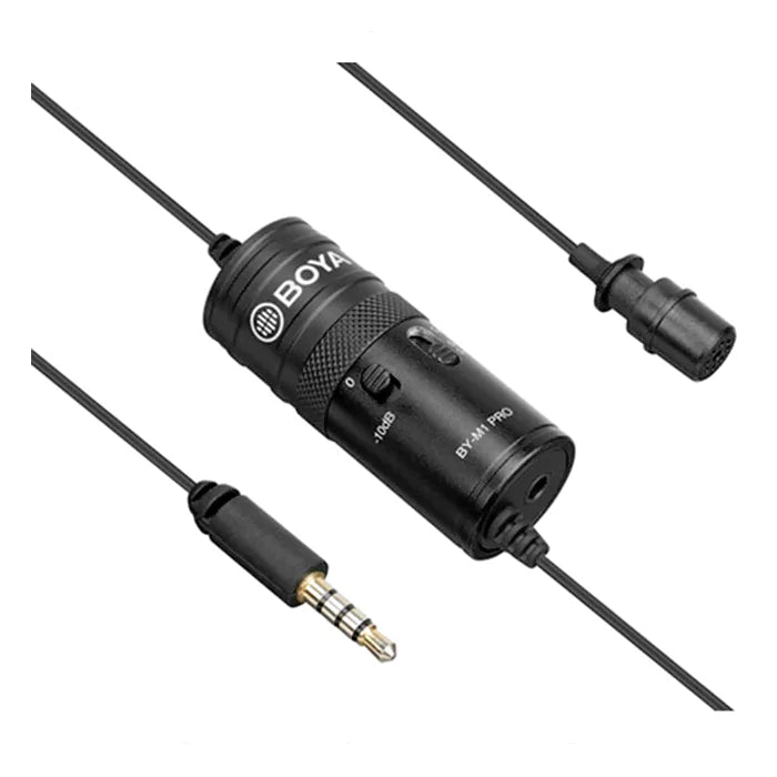 BOYA BY-M1 Pro Omnidirectional Lavalier Microphone