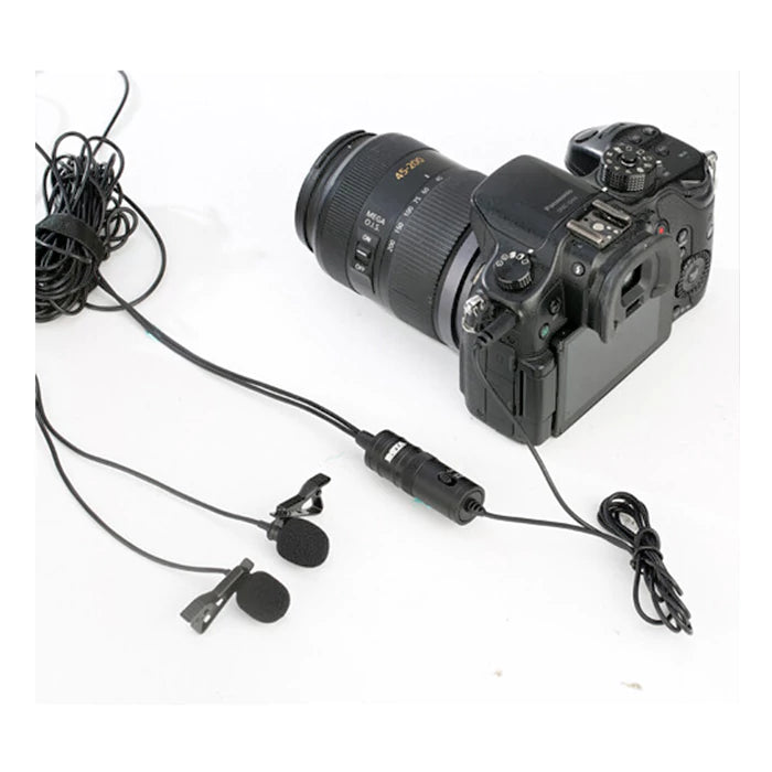 BOYA BY-M1DM Dual Omnidirectional Lavalier Microphone