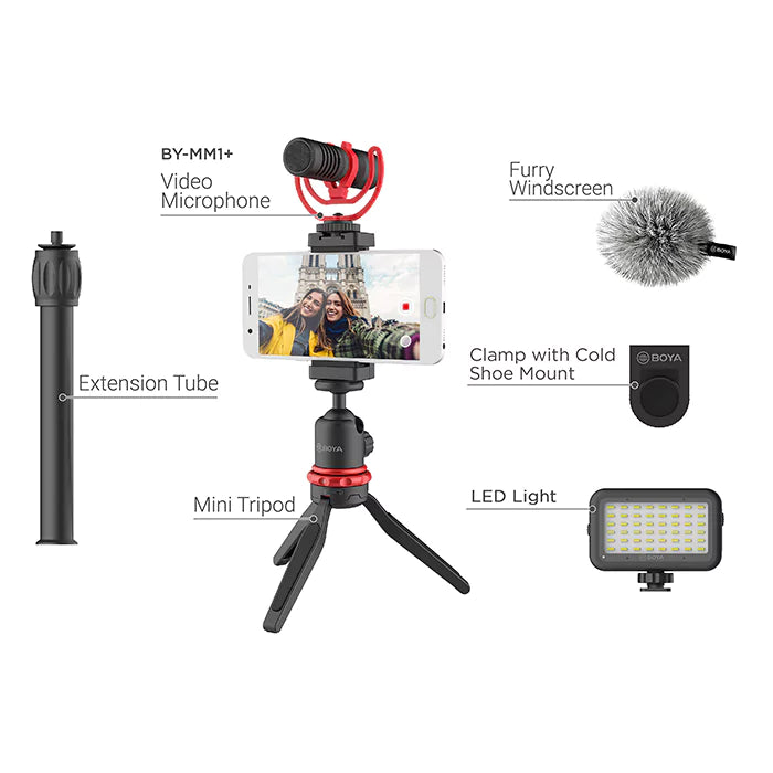BOYA BY-VG350 Vlogging Kit