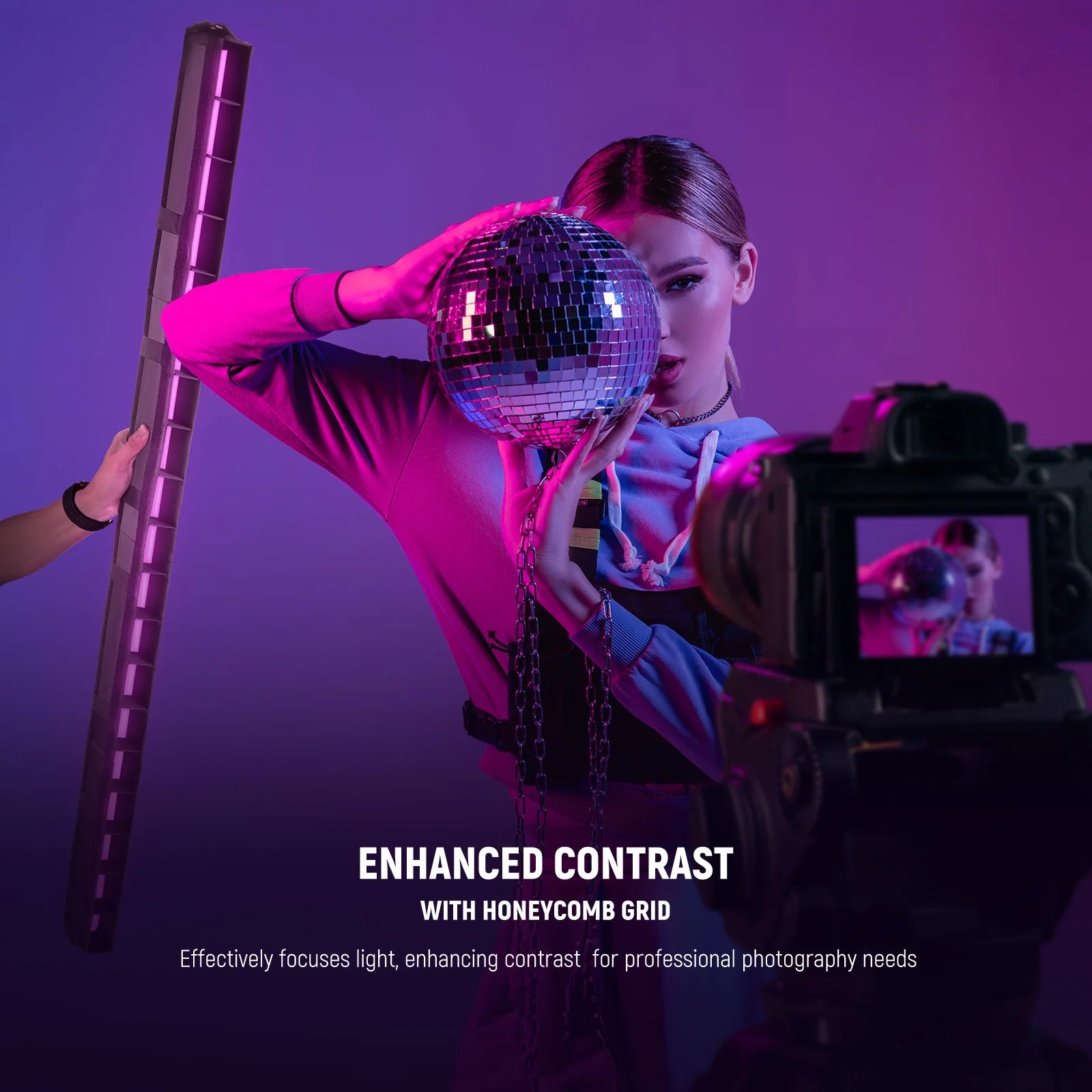 NEEWER NS10S LED Light Diffuser Kit for TL120C