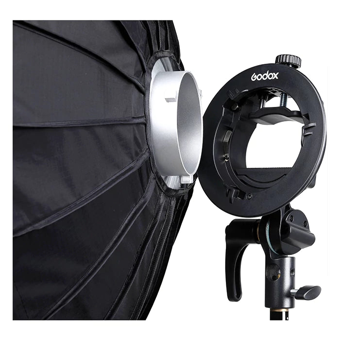 Godox S2 Speedlite Bracket with Softbox