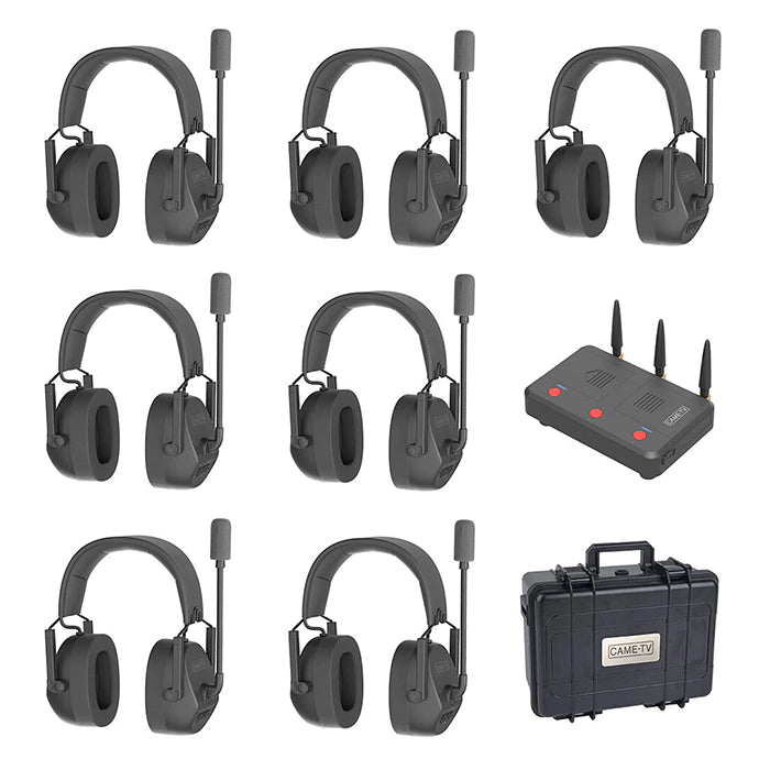 CAME-TV Kuminik8 Dual-Ear Headset Kits