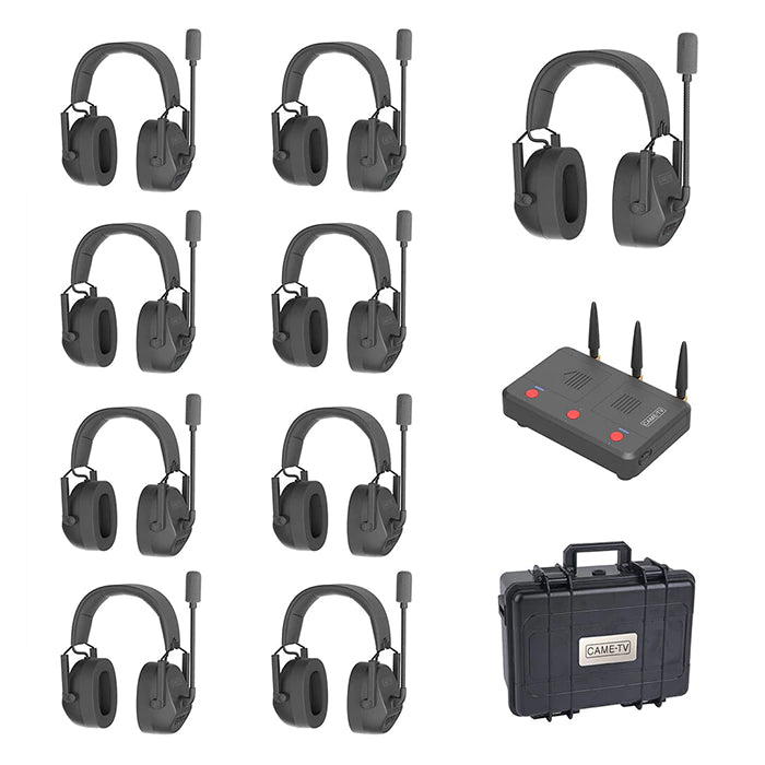 CAME-TV Kuminik8 Dual-Ear Headset Kits