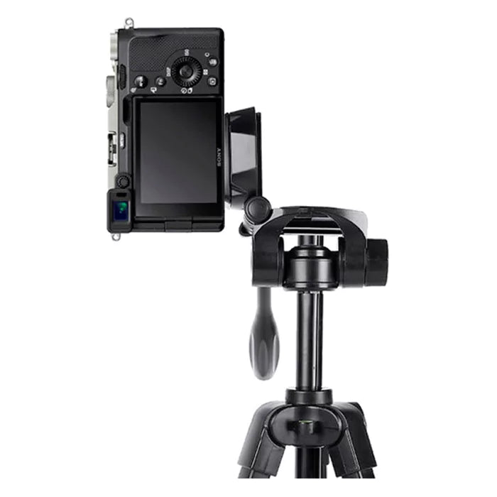CAME-TV Aluminum Video Tripod with Pan Tilt Head TP-301A