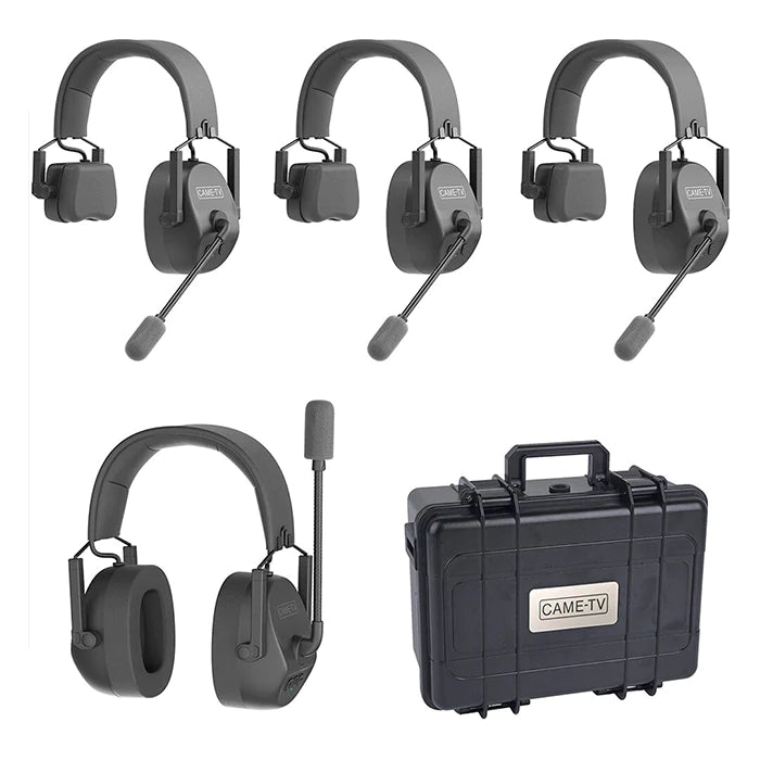 CAME-TV Kuminik8 Single Dual-Ear Headset Kits