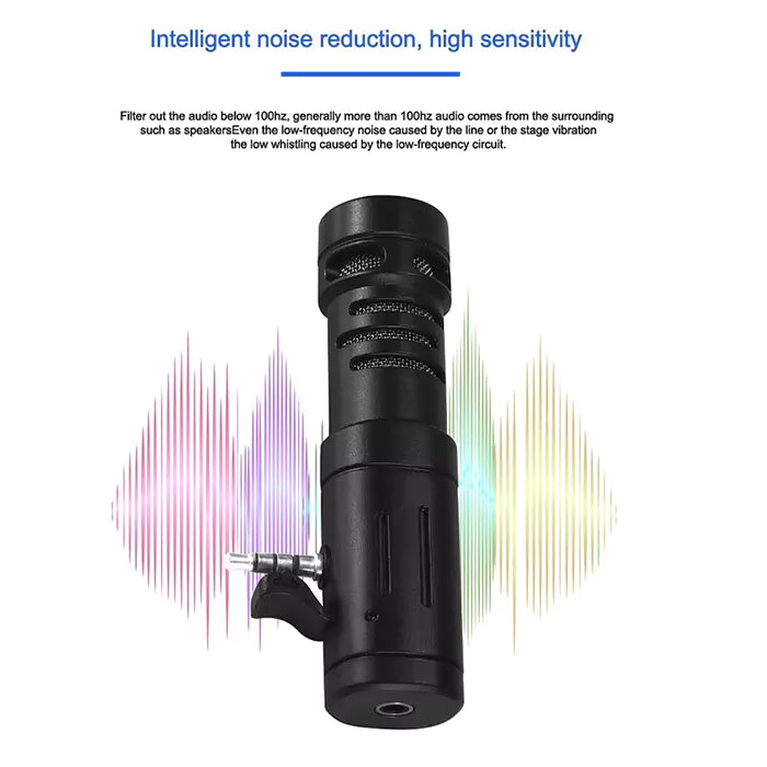 MAMEN Mini Shotgun Microphone MIC-06