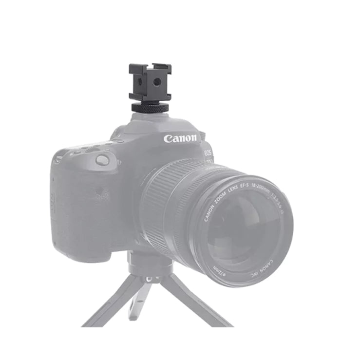 Mamen Q1-L4 Triple Head Cold Shoe Mount