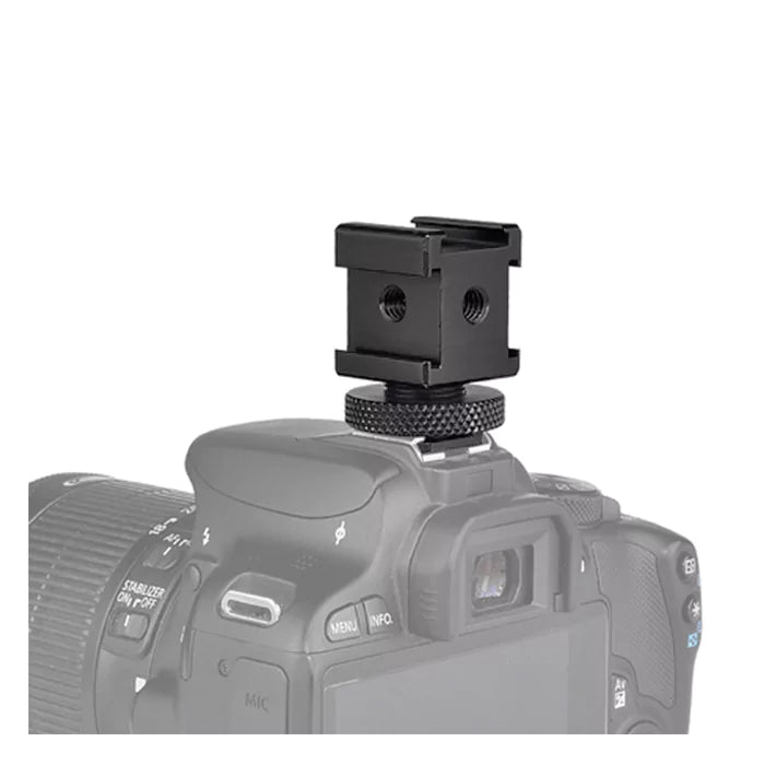 Mamen Q1-L4 Triple Head Cold Shoe Mount