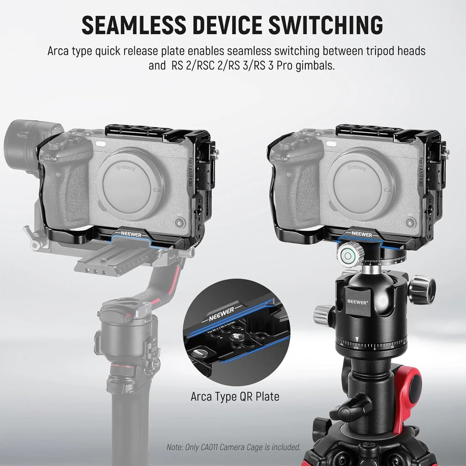 NEEWER CA011/CA024 Camera Cage For Sony FX3/FX30