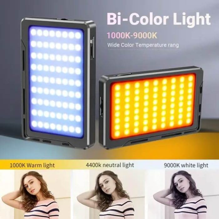 Mamen ED-72R 15W RGB Video Light Panel
