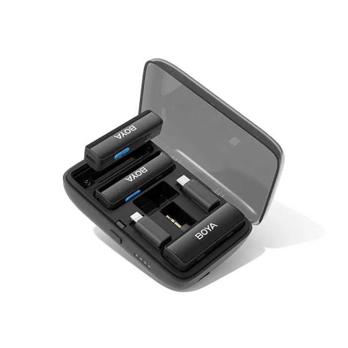 BOYALINK 2 Wireless Microphone System All-in-one 2.4GHz