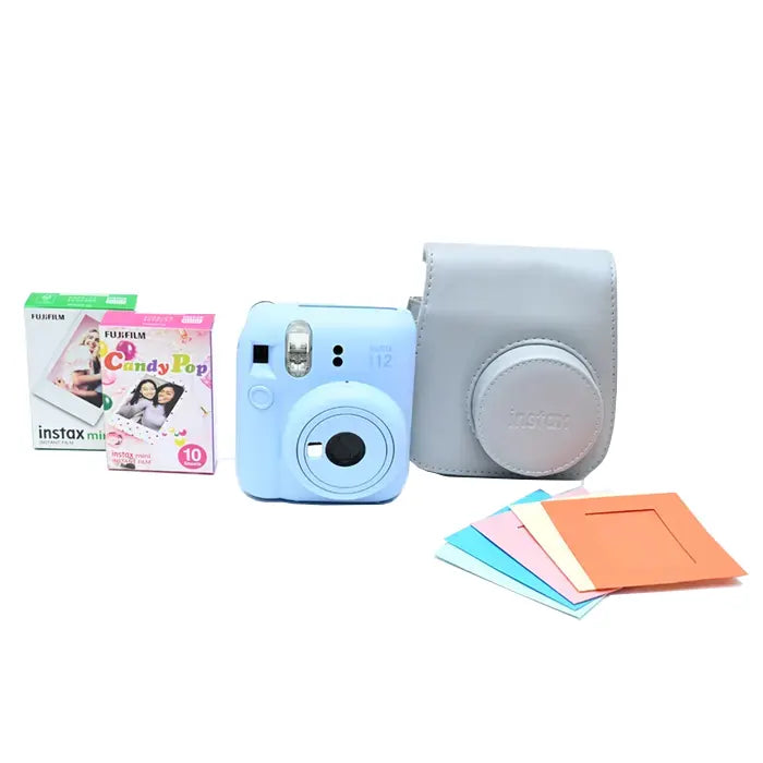 Instax Mini 12 Gift Box blue